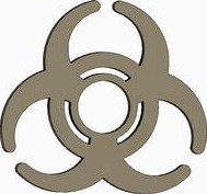 Biohazard sign Hand Spinner