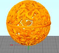 nine dragon ball from stronghero3d