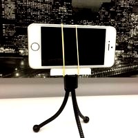 Phone holder for tripod