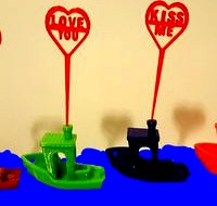 Valentine toothpicks