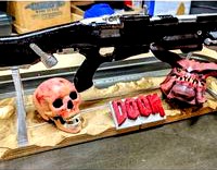 Combat shotgun weapon stand (Doom)