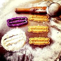 Welcome Frame Cookie Cutter