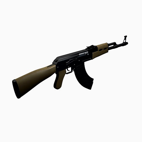 Realistic AK47 Assault Rifle