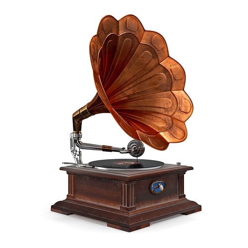 old classical phonograph