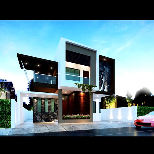 Architectural Architectural Design 3D Modle With PSD