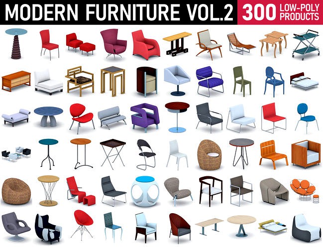 Modern Furniture Vol 2