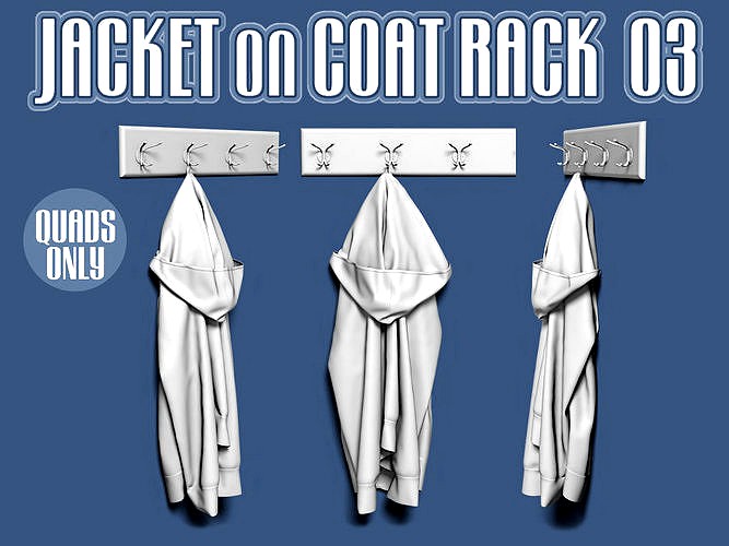 Jacket on coat rack 03