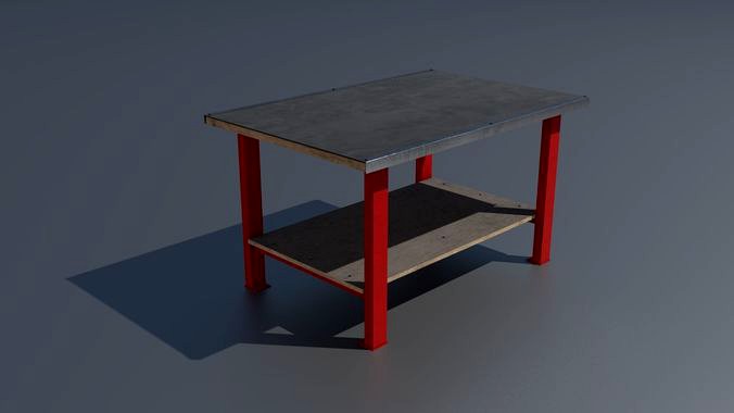 Workshop worktable small PBR