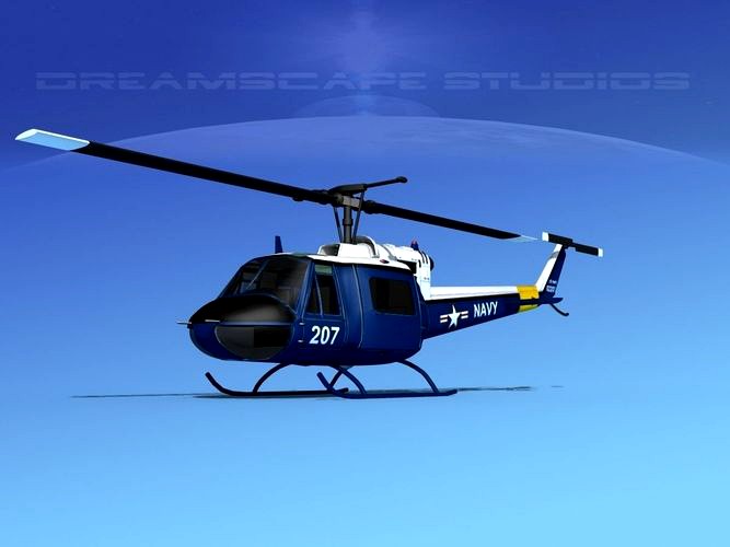 Bell UH-1B Iroquois V11 US Navy