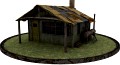 Old house low poly 3D Model