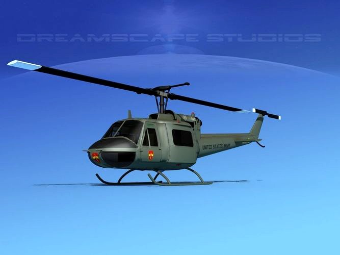 Bell UH-1B Iroquois US Army MACV