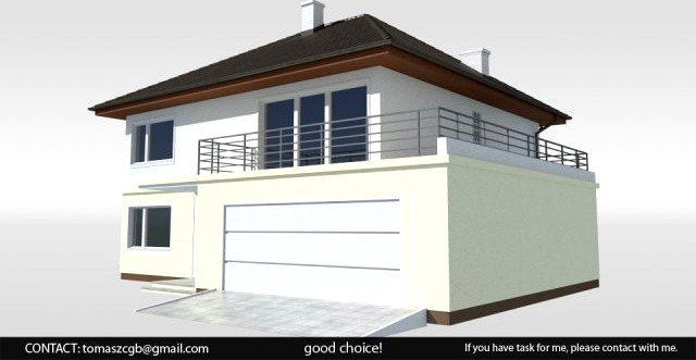 ZX10 House 3D Model