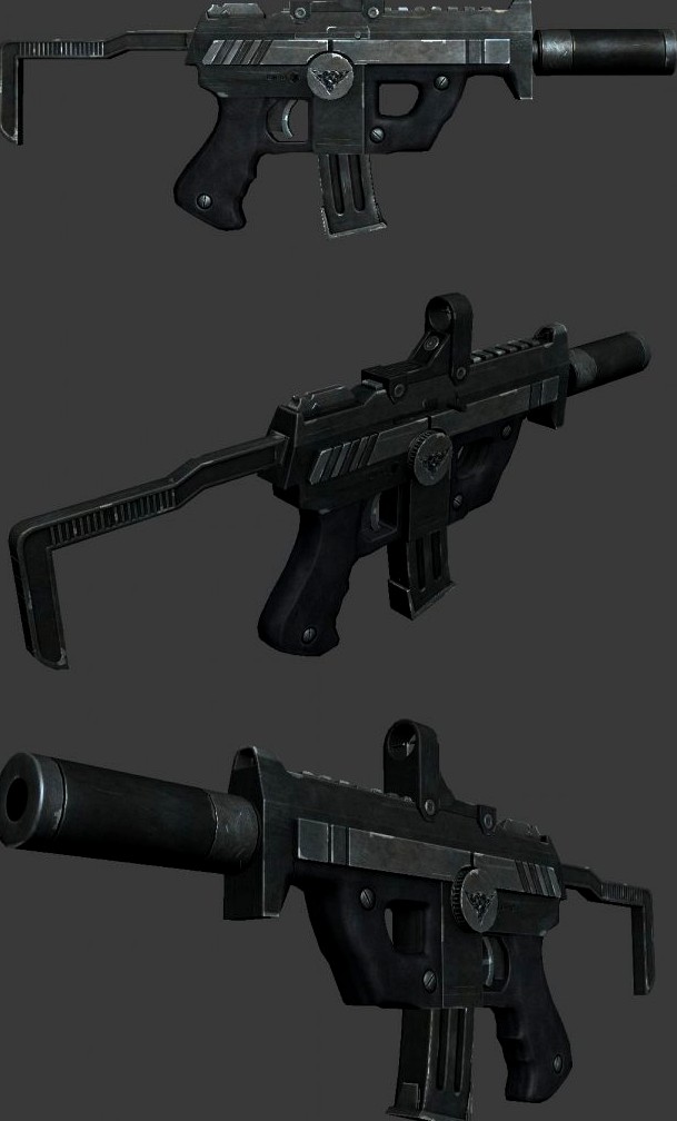 Rifle Hydra 3D Model
