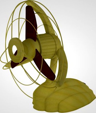 Fan 3D Model