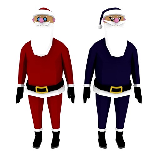 LowPoly Santa Claus