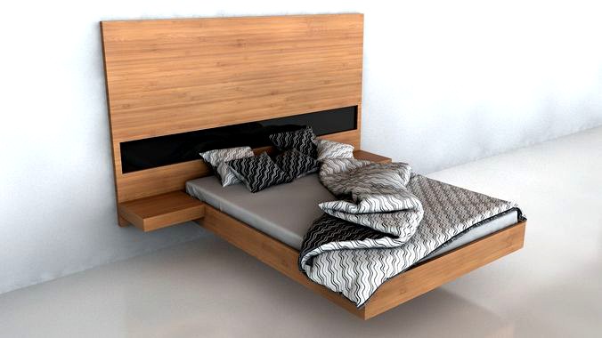 Modern Floating Bed
