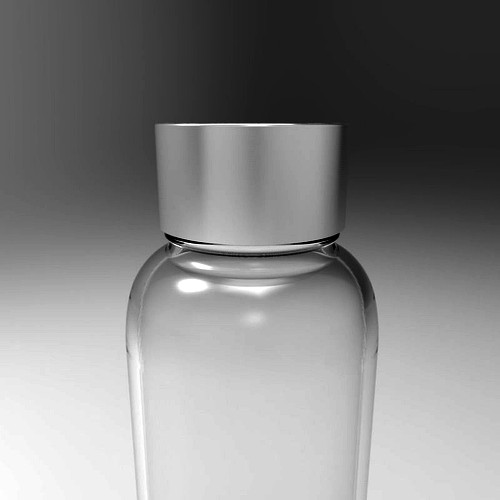 3D STL model of a bottle