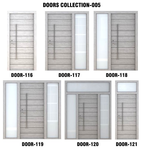 Door Collection-005 Gray Wood