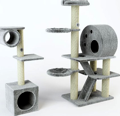 Cat Tree set decor