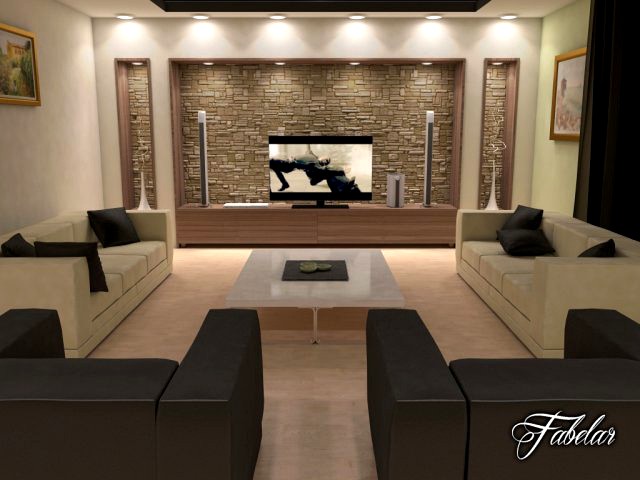 Living room 17 3D Model