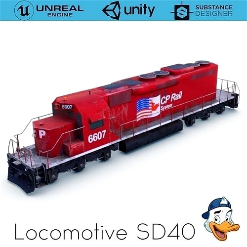 Locomotive SD40