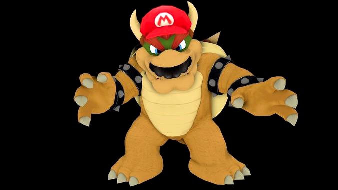 -Mario in Bowser- Super Mario Odyssey- more skins