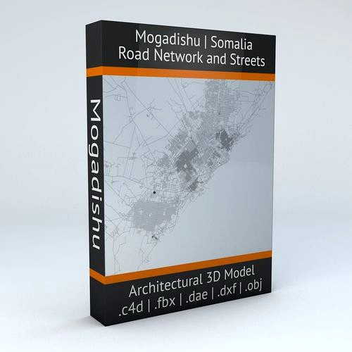 Mogadishu Road Network and Streets