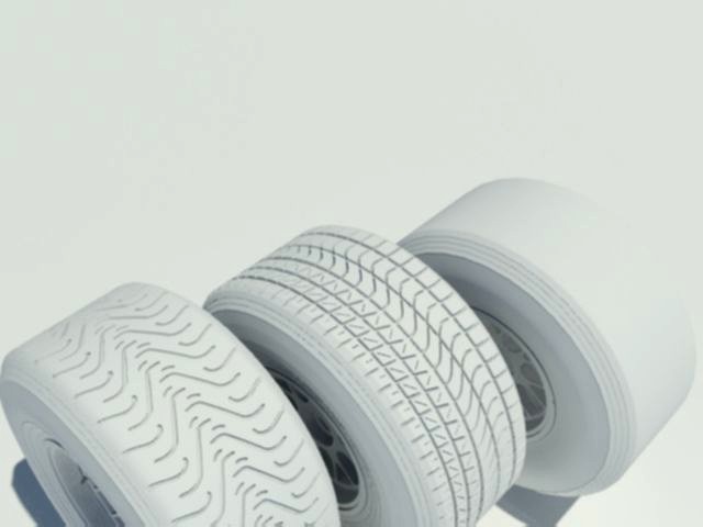 Pirelli f1 tyre set