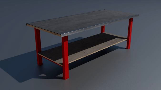 Workshop worktable large PBR
