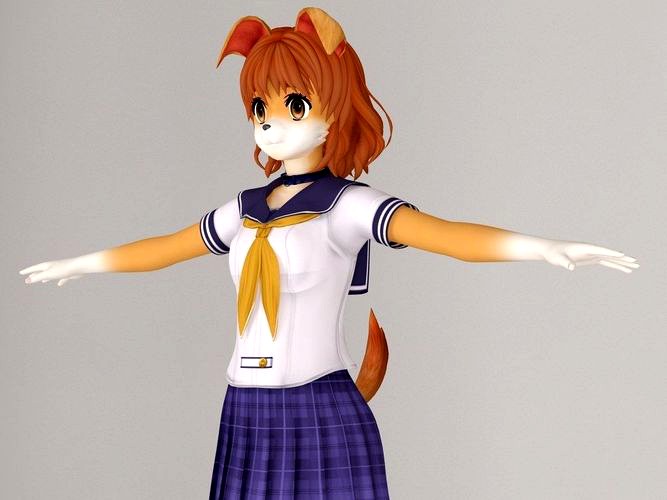 Anime  Free 3D models