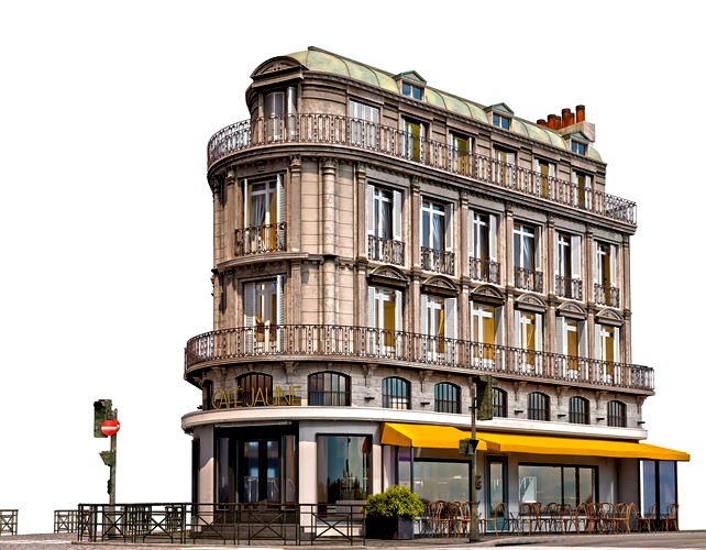 Cafe Jaune - European Architecture