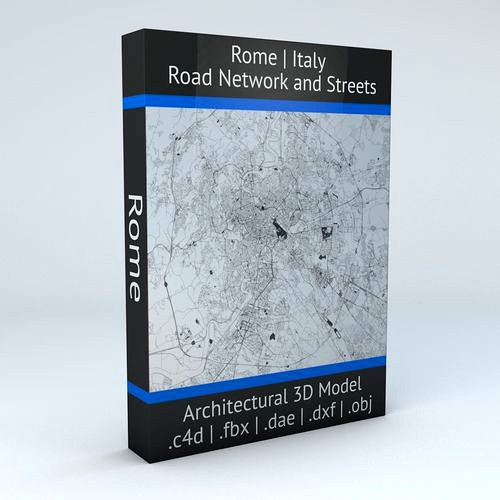 Rome Road Network and Streets