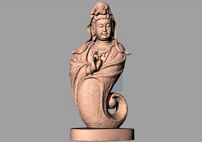 Chinese Sculpture Model Guanyin bodhisattva Kwan-yin 015