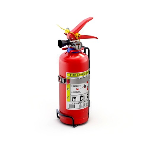 Car Fire Extinguisher 3d model