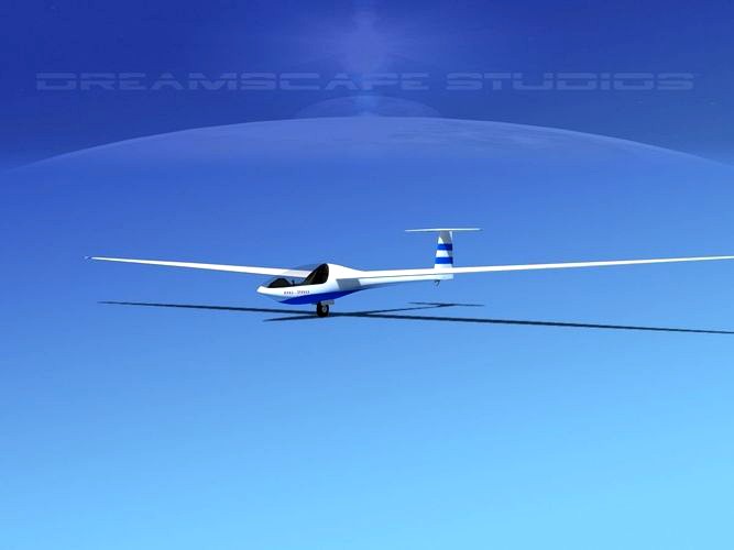 Glaser Dirks DG200 15Mtr Sailplane V01