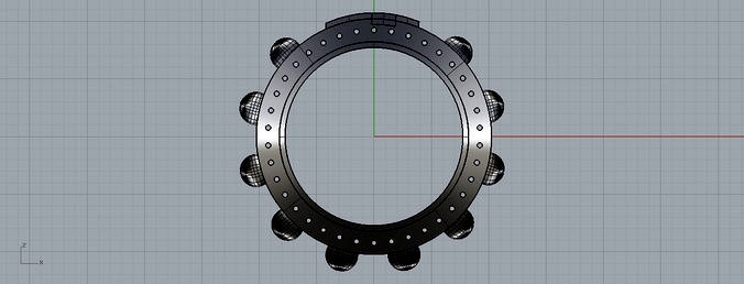 Religion Ring Rosario | 3D