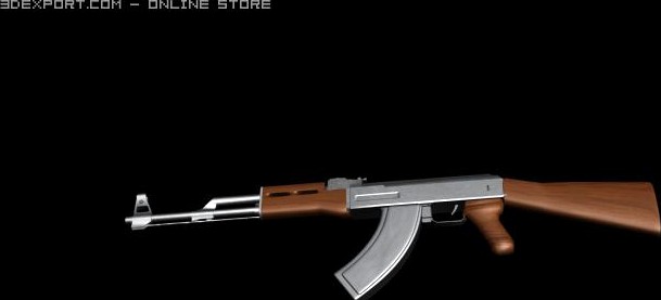 Ak47 3D Model