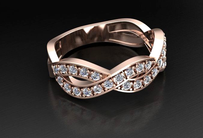 Interlaced ring | 3D