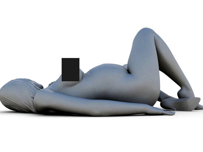 Woman pregnant | 3D