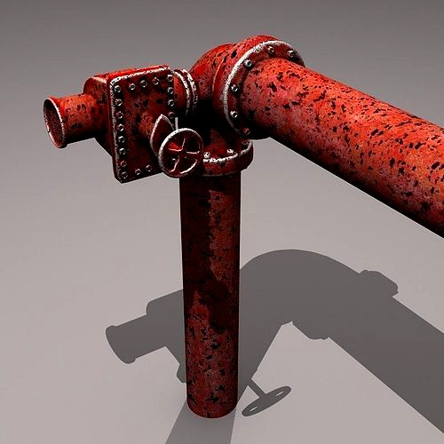 Rusty Red Valve