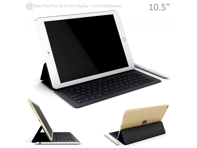 Apple iPad Pro 10 5 Inch with smart keyboard