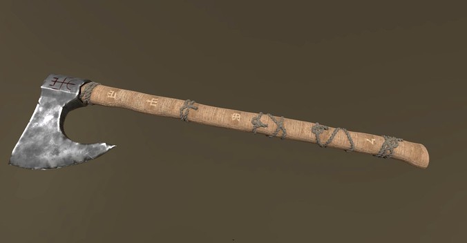 Tribalistic Slavic Axe