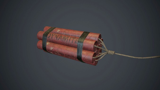 7 Dynamite Pack PBR Game Ready