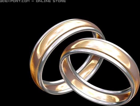 Wedding Ring 3D Model