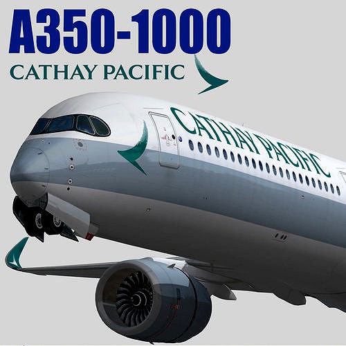 Airbus A350-1000 Cathay Pacific Livery