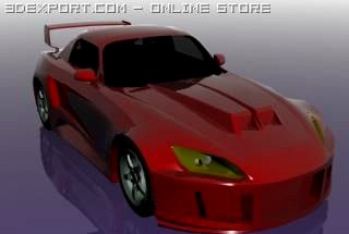 Honda S2000 3D Model