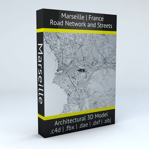 Marseille Road Network and Streets