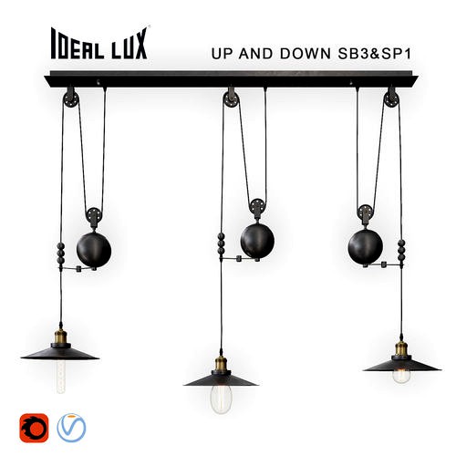 Ideal Lux Up and Down SB3 and SP1