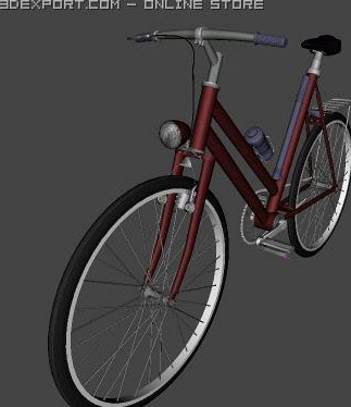 Ordinary bike 3D Model