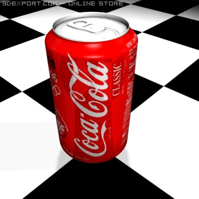 Coca Cola 3D Model